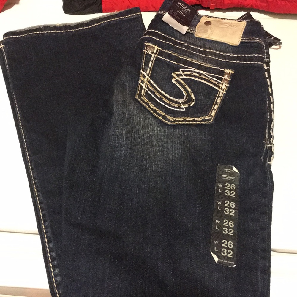 Silver jeans
